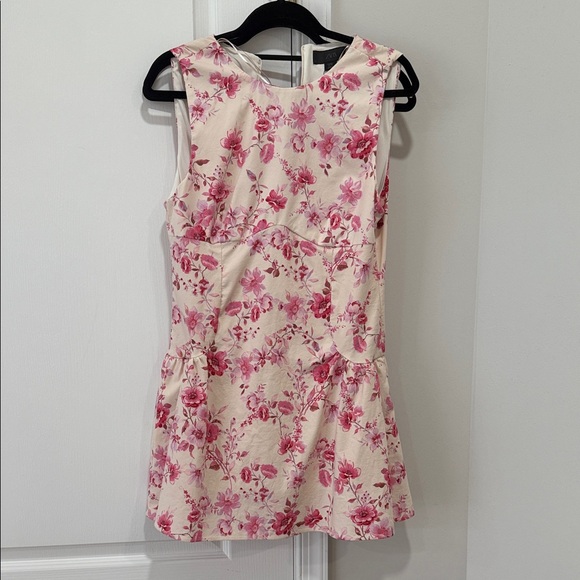 Poplin Zara flora dress size L - Picture 2 of 8
